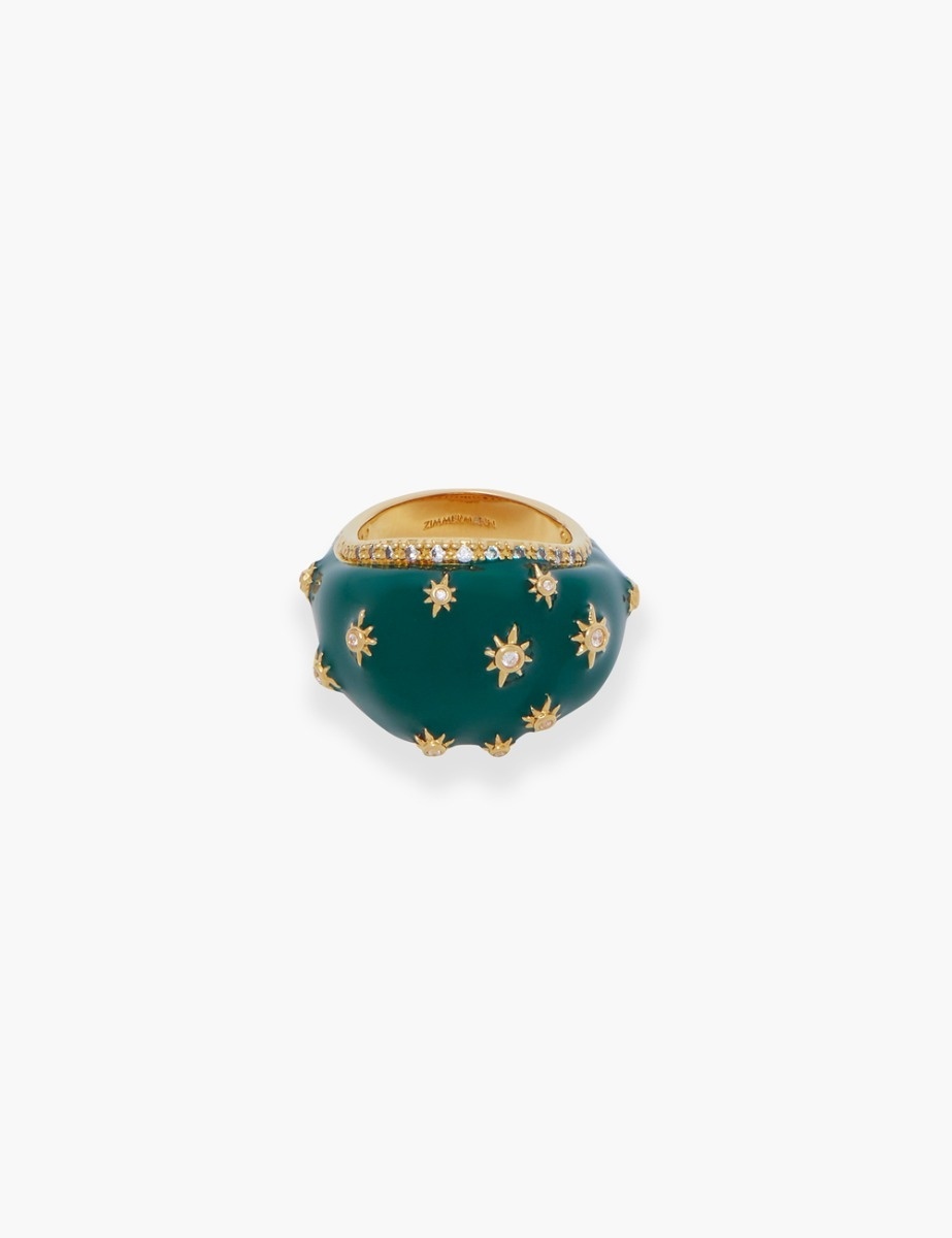 PEBBLE ENAMEL RING - 3