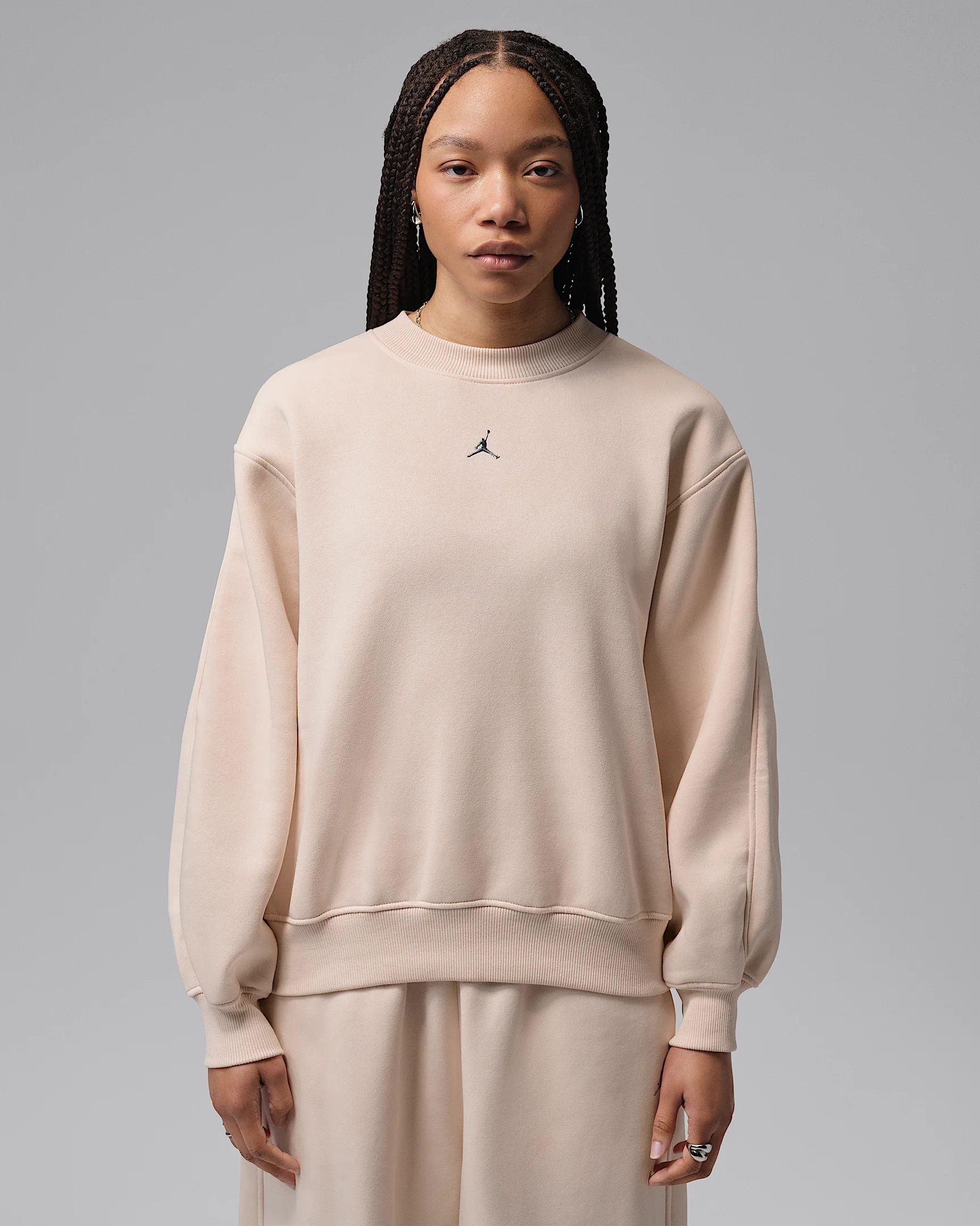 Jordan Brooklyn Women's Fleece Crew-Neck Sweatshirt - 1