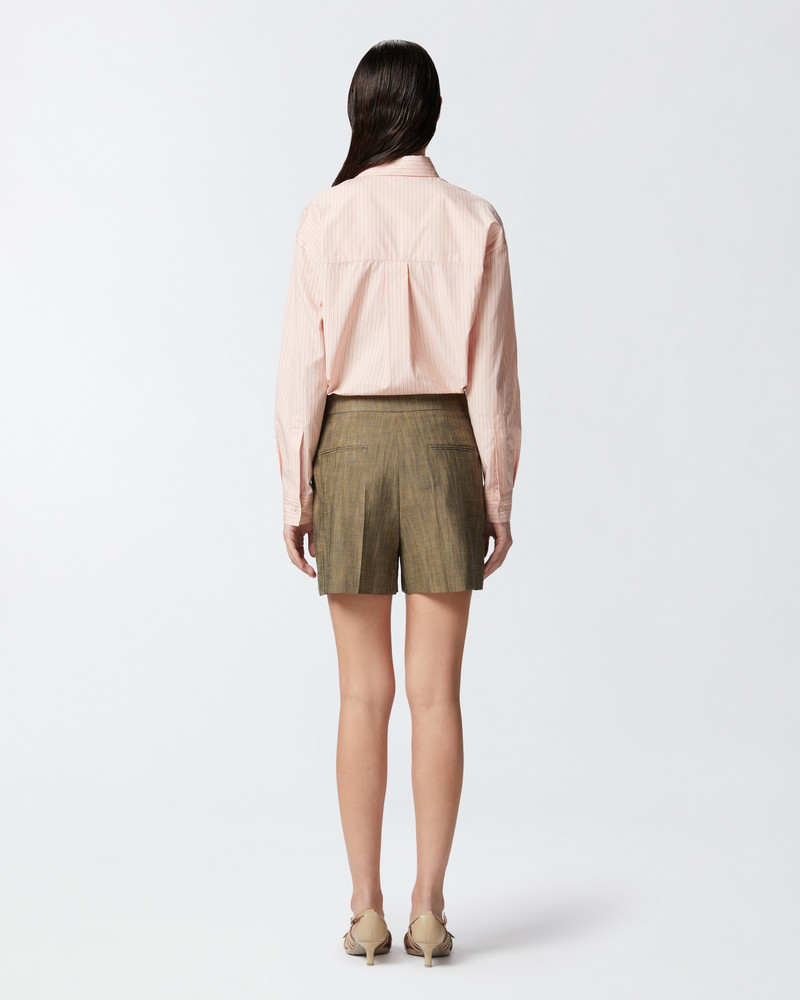 OVERSIZED STRIPED POPLIN SHIRT 4