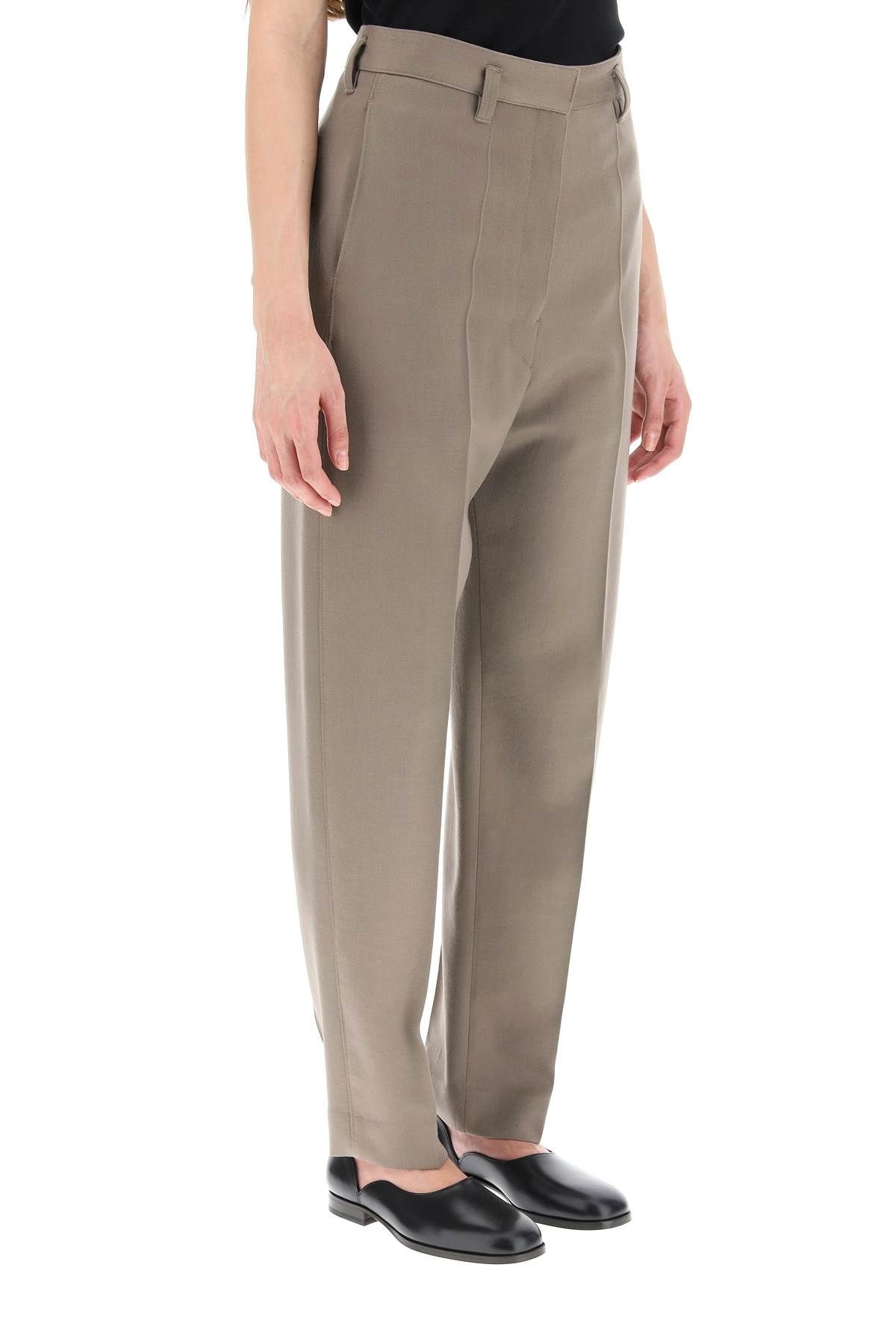 LIGHT WOOL SUIT PANTS - 3