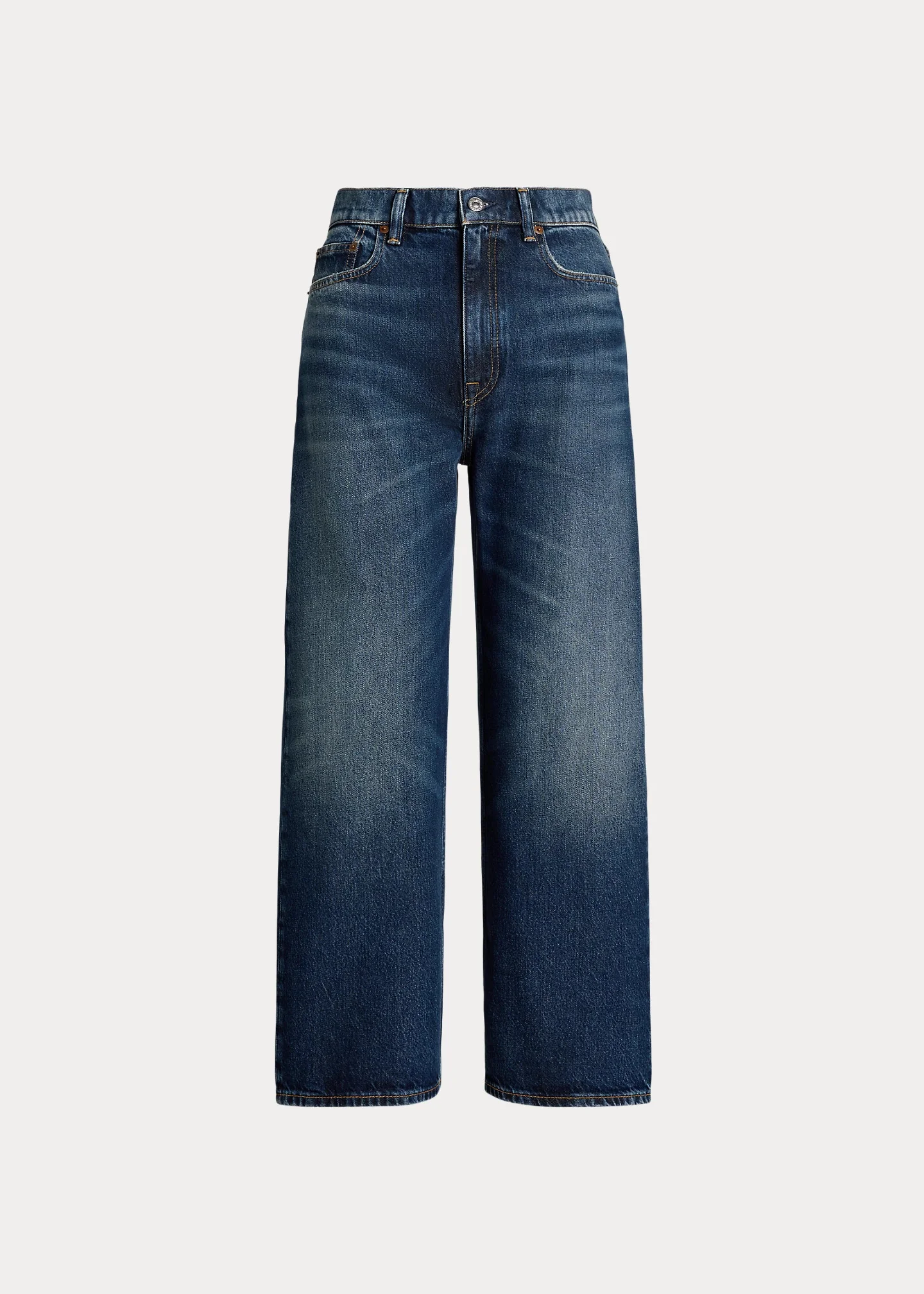 High-Rise Wide-Leg Crop Jean - 1