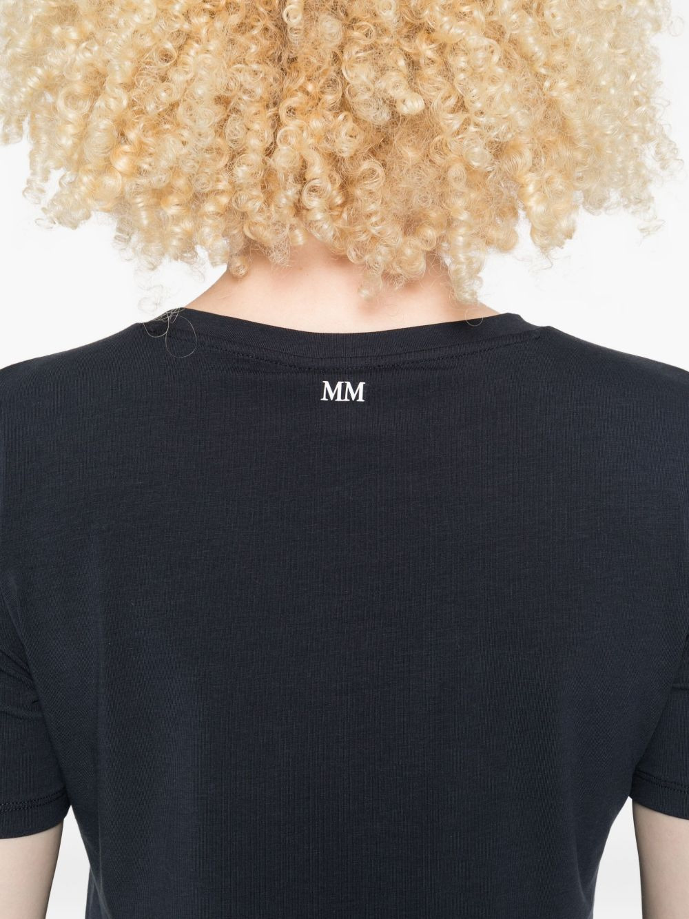 round-neck cotton T-shirt - 5