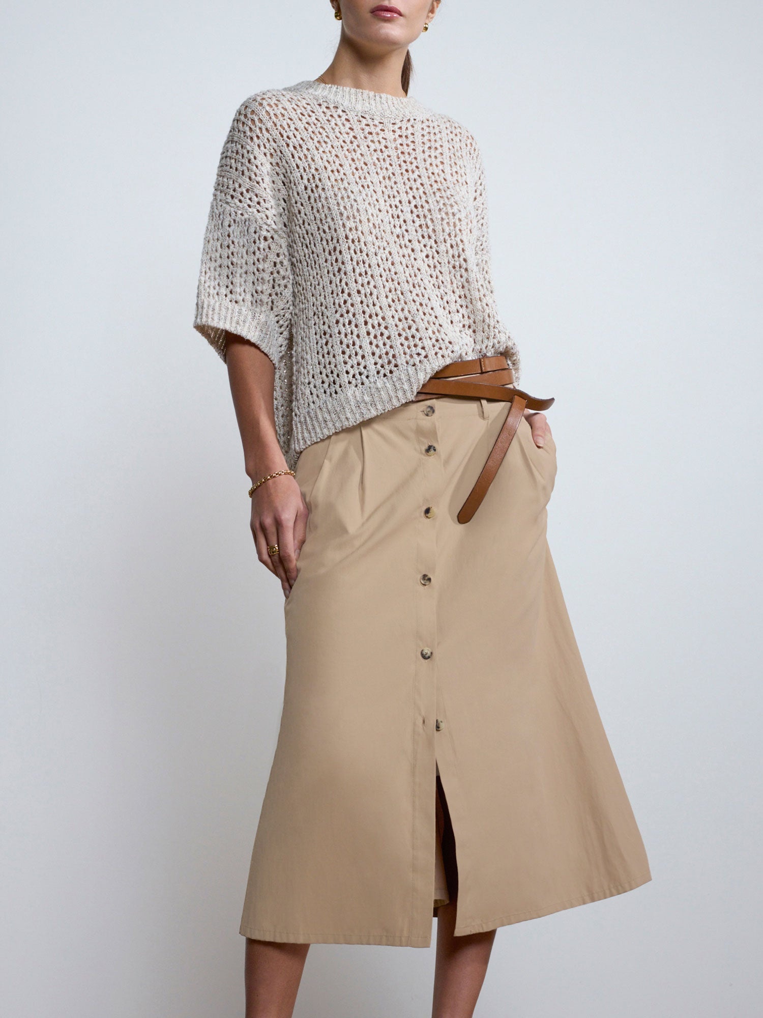 The Teagan Belted Skirt - 2