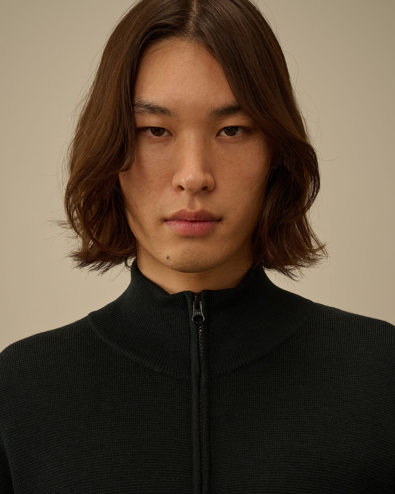 Re-Wool Full Zip Lens Cardigan 6