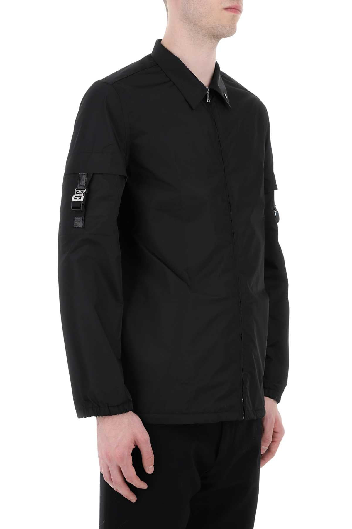 Givenchy Men Black Polyester Shirt - 3