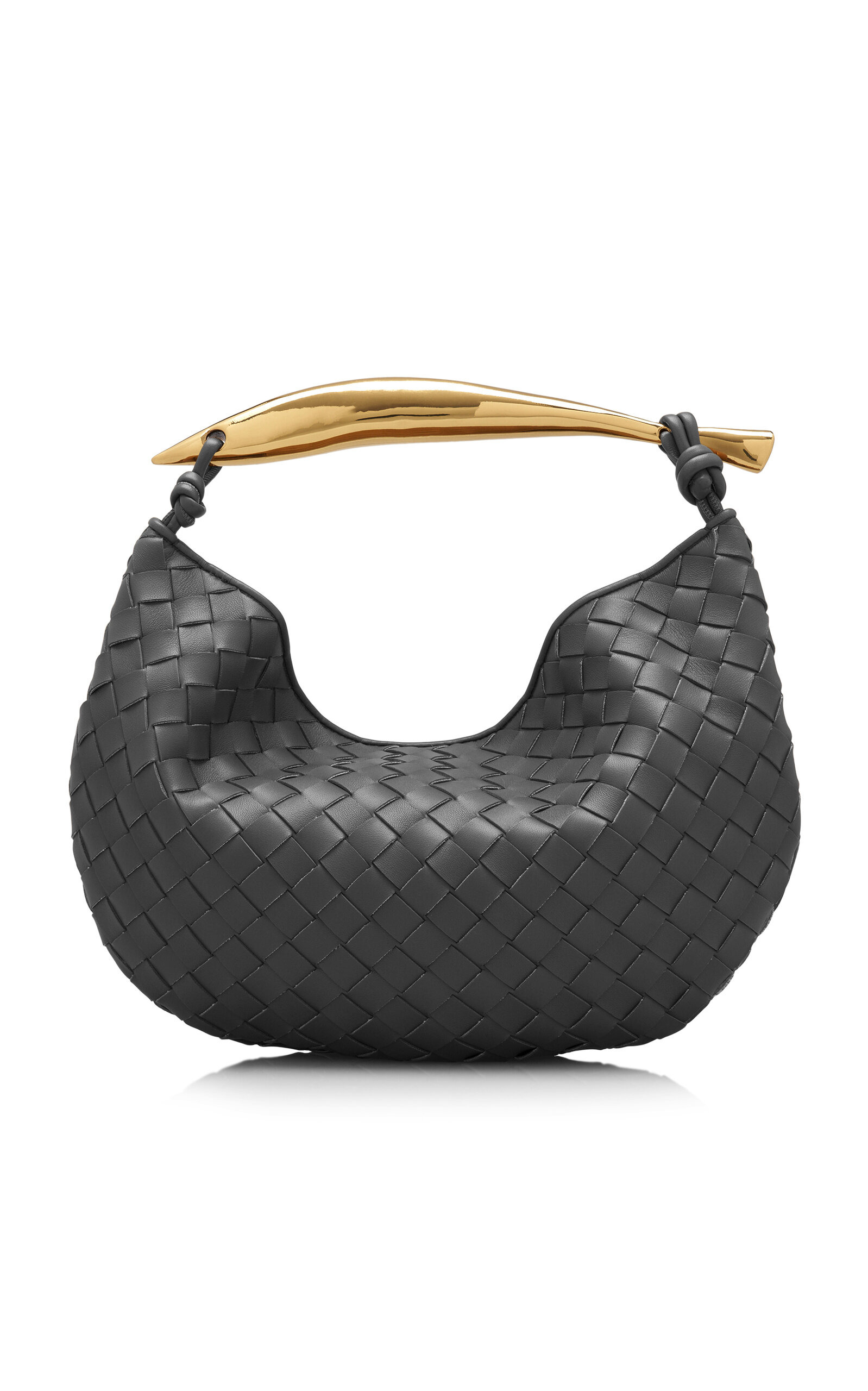 Sardine Intrecciato Leather Bag black - 4