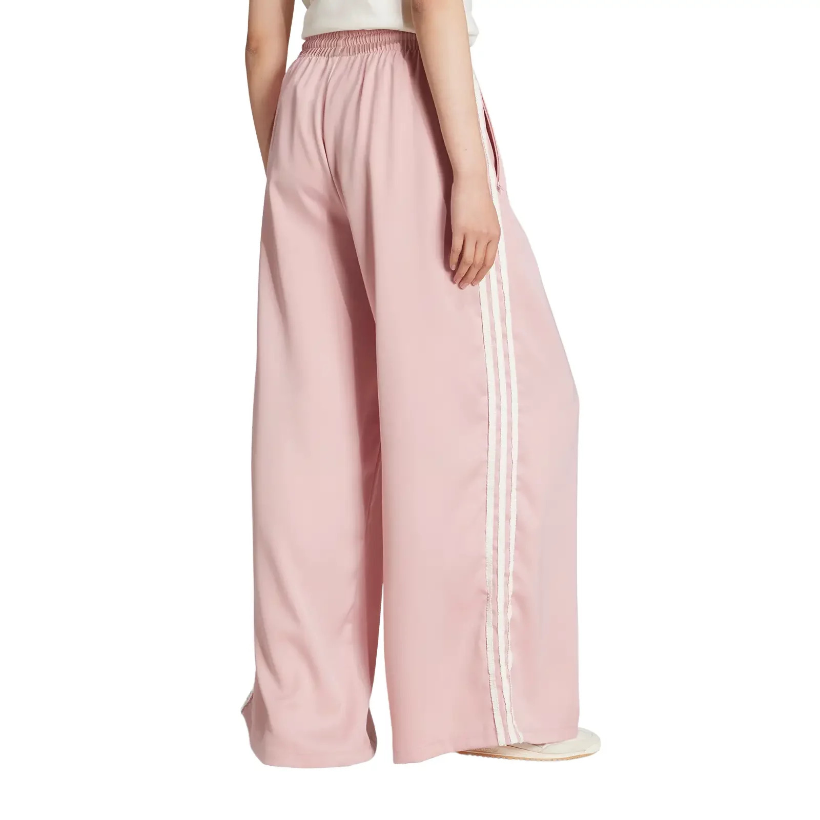 Ruffle 3-Stripes Wide Leg Pants W "Wonder Mauve" - 2