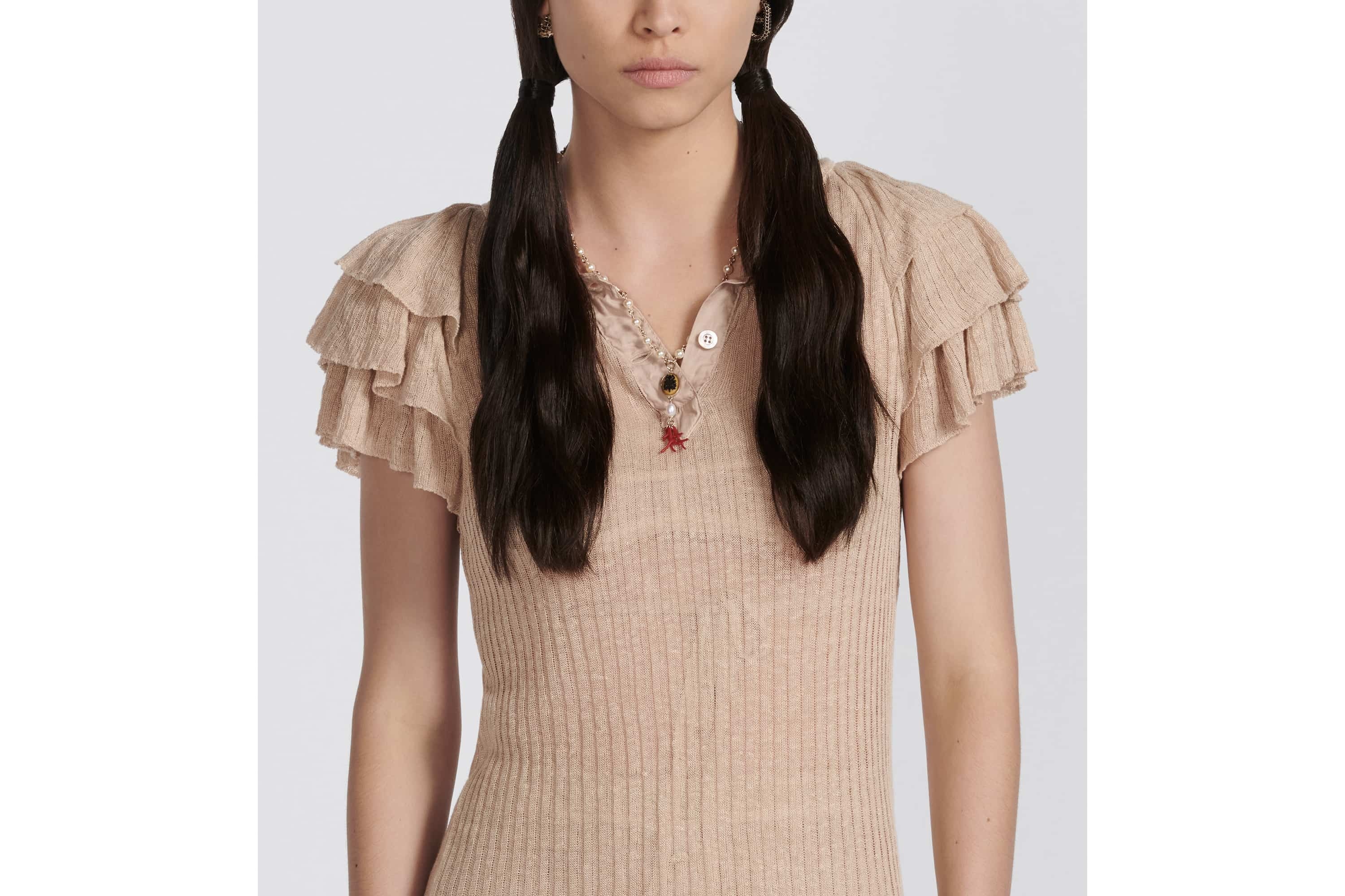 Long Dress with Ruffles - 7