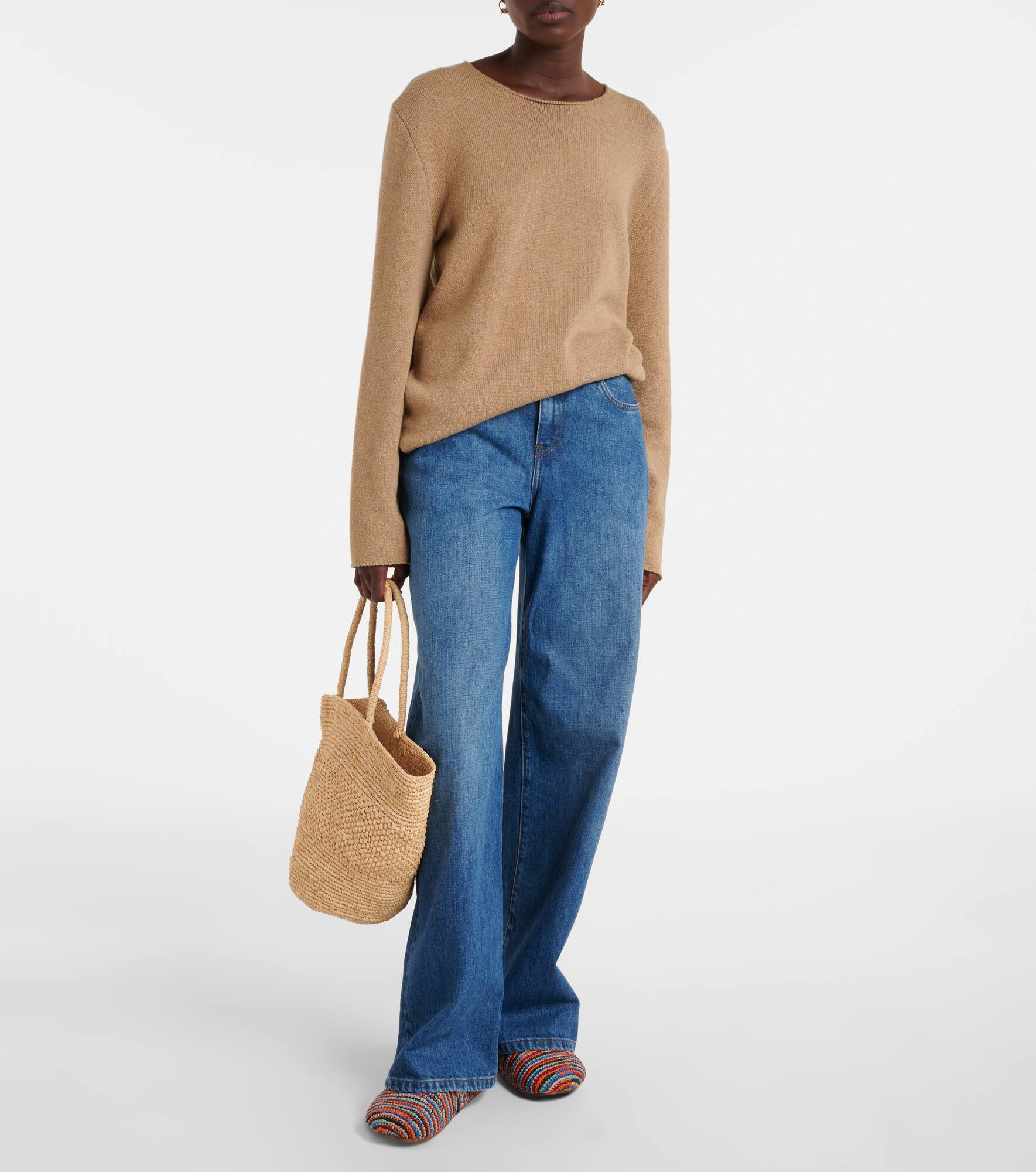 Quinta raffia mules - 3