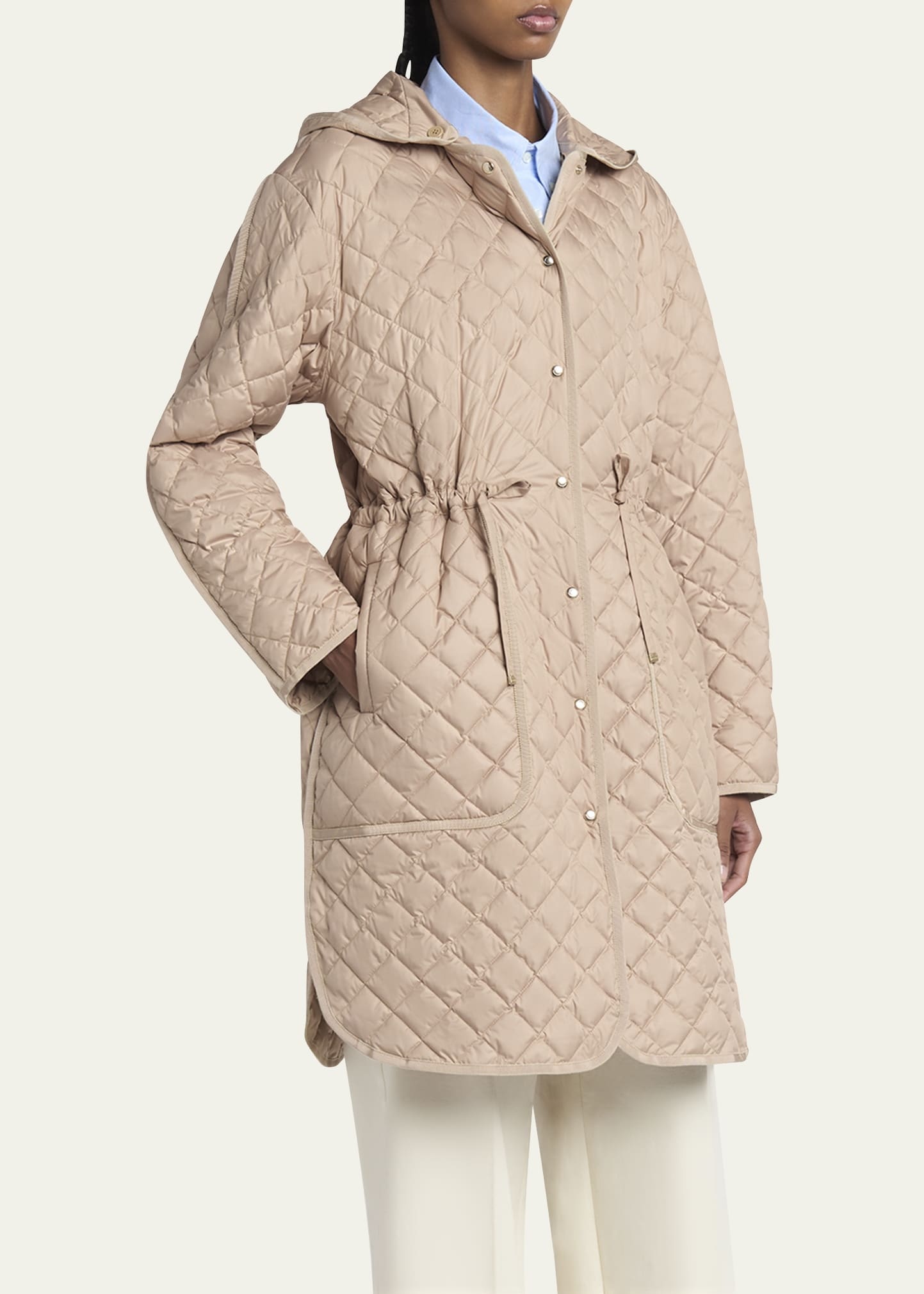 Etelan Quilted Down Parka - 4