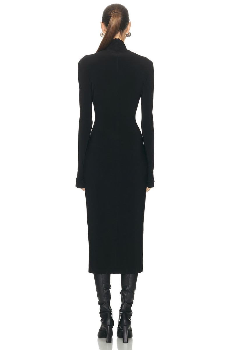 NORMA KAMALI Long Sleeve Turtleneck Dress outlook
