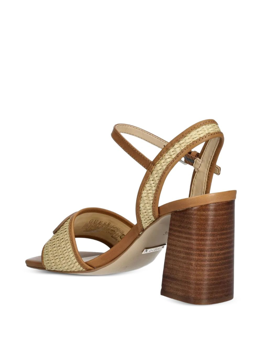 85mm Ganika woven-strap sandals - 3