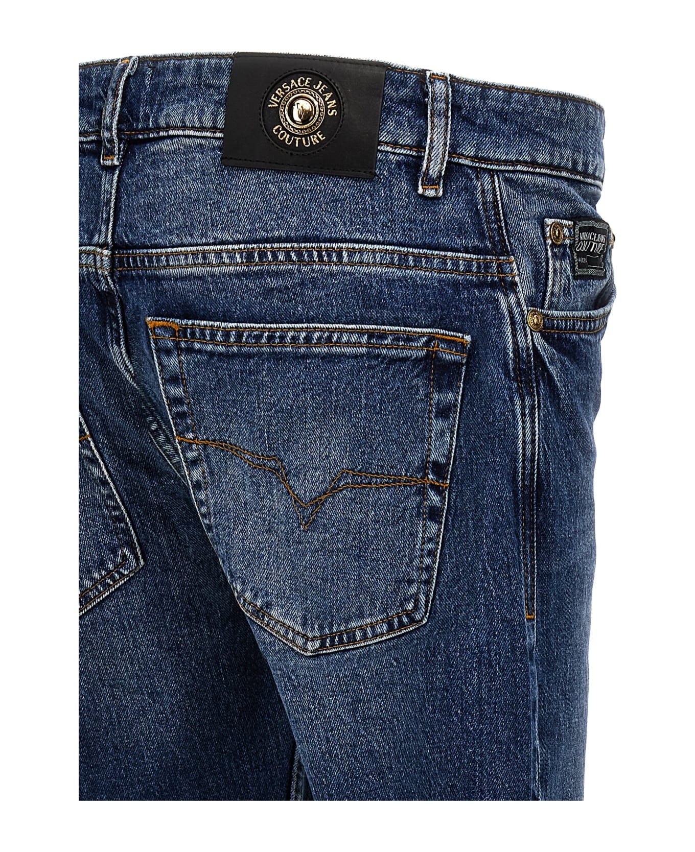 Versace Jeans Couture 5 Pocket Pants - 4