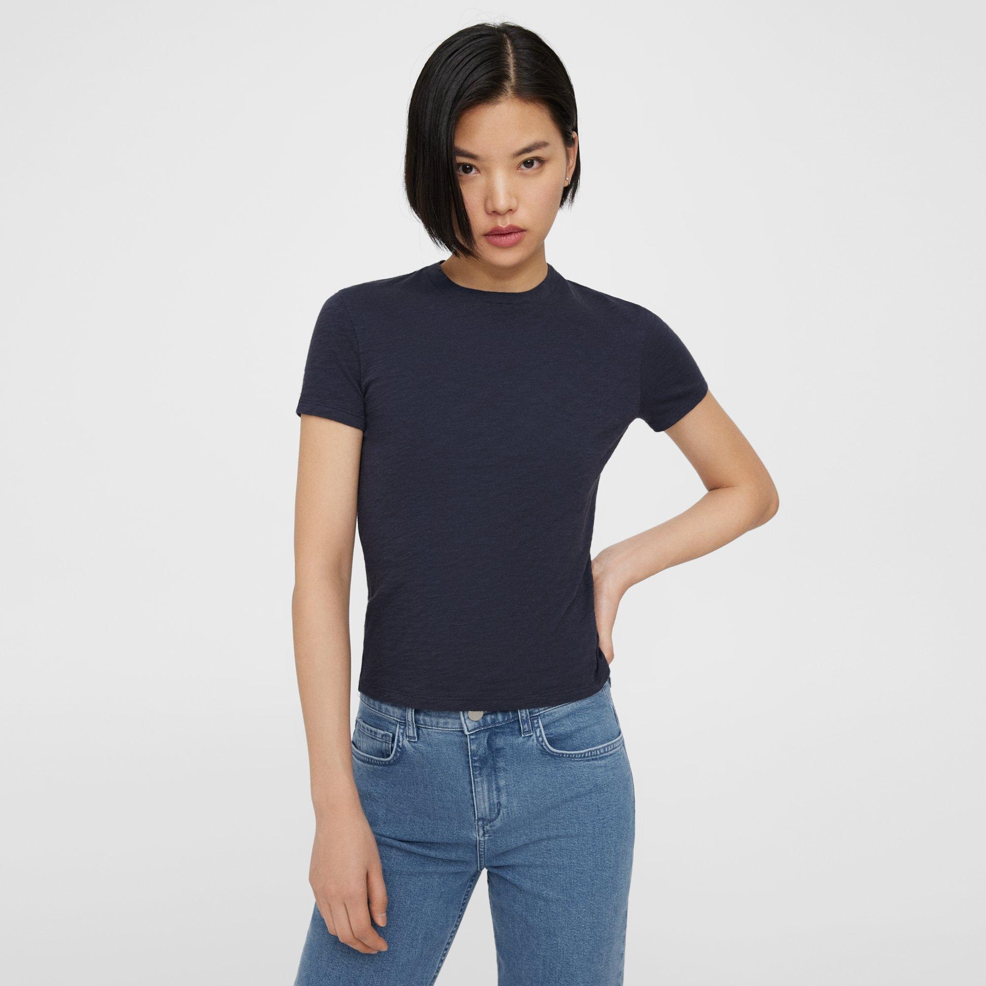 Tiny Tee in Organic Slub Cotton - 2
