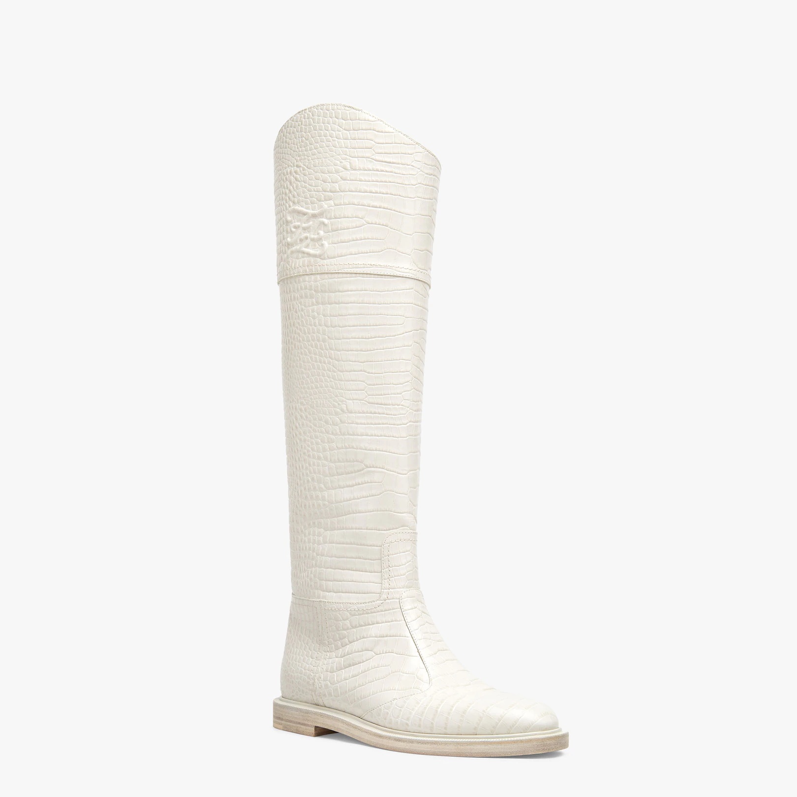 White leather boots - 2
