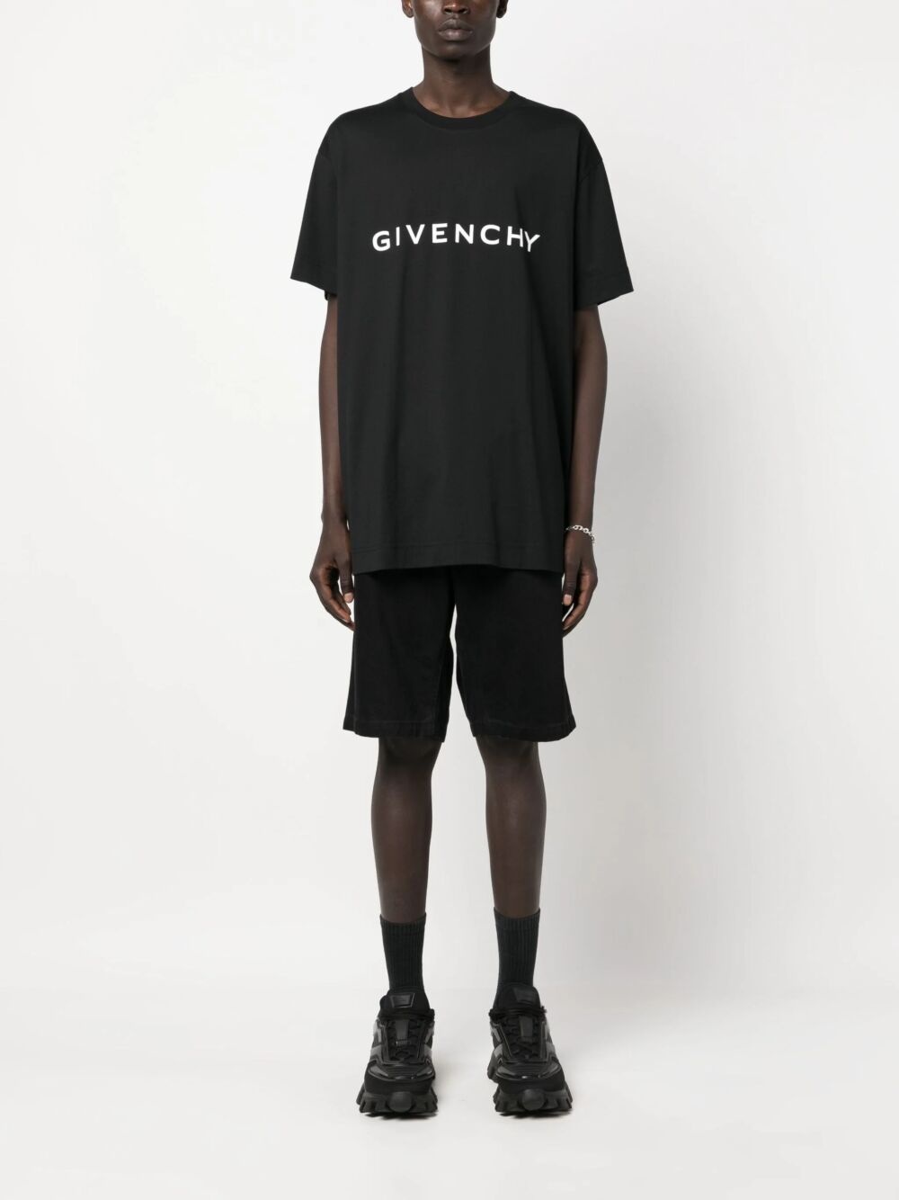 Givenchy archetype oversized t-shirt in cotton - 2