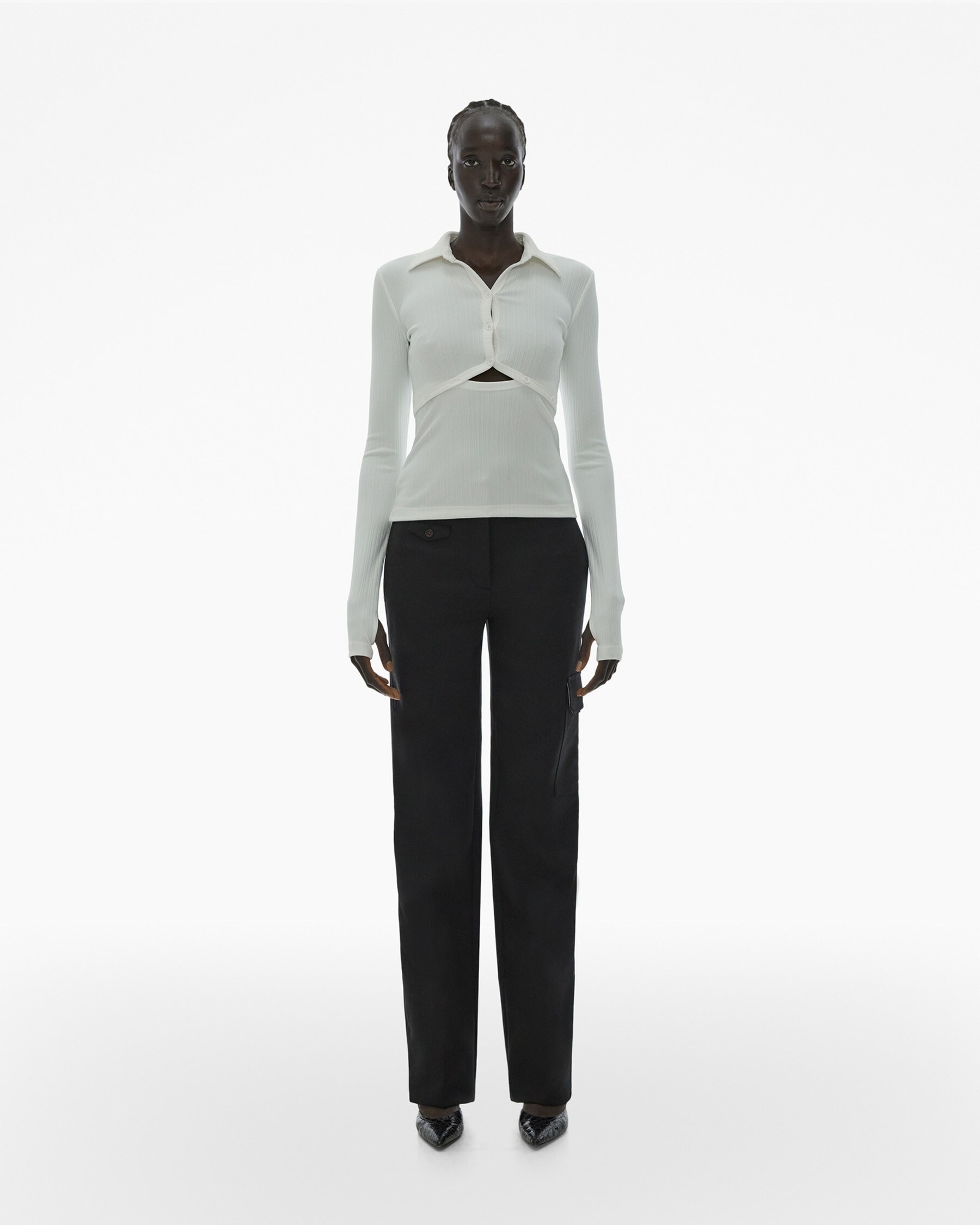 CUT-OUT POLO TOP - 2