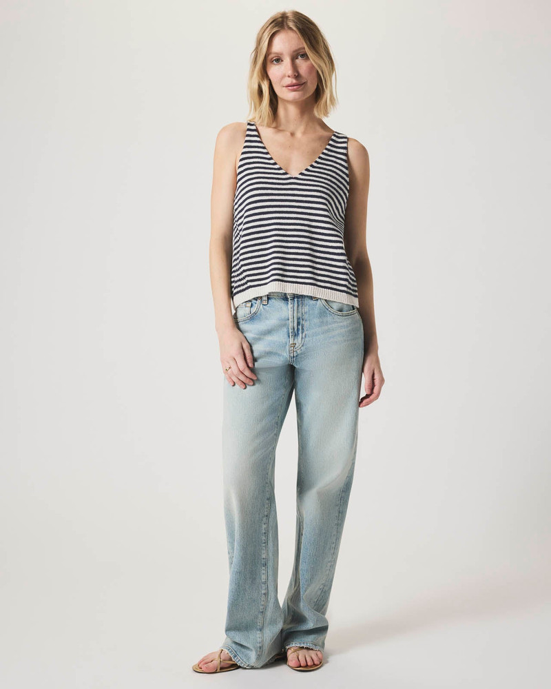 Cambell Stripe Sweater Tank 3