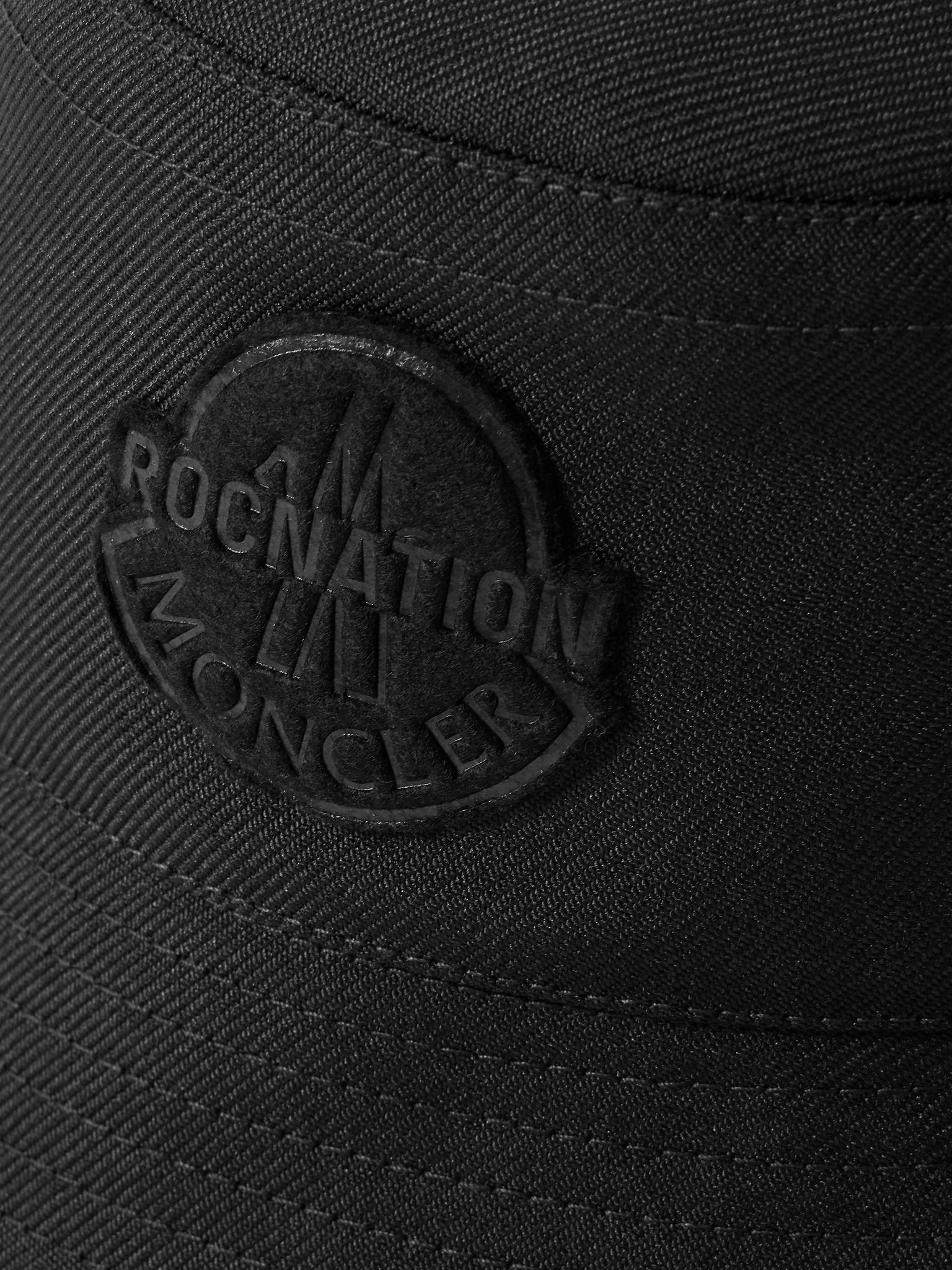 + Roc Nation by Jay-Z Logo-Appliquéd Twill Bucket Hat Black - 4