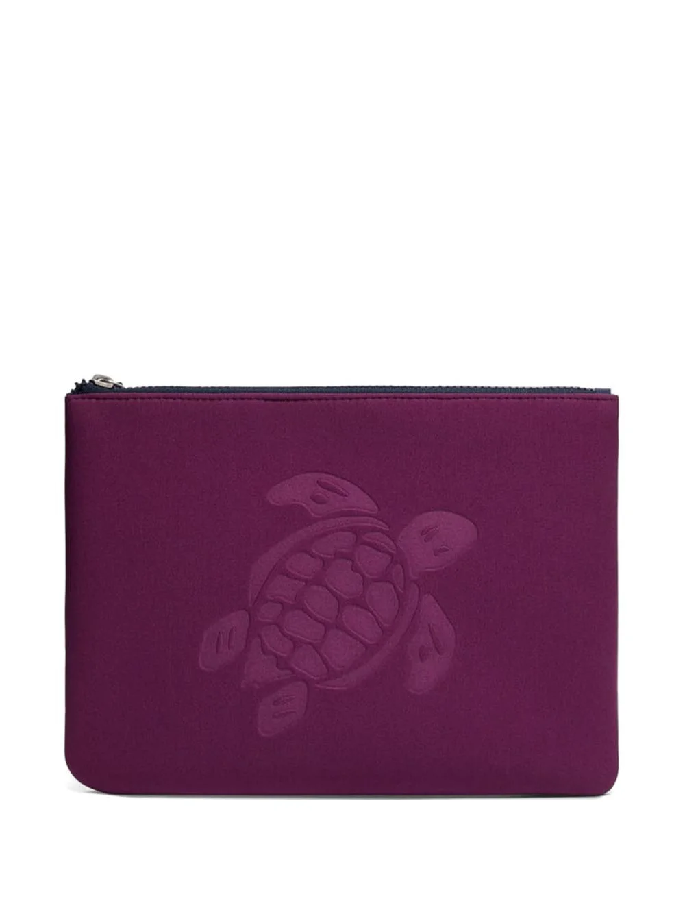 turtle embossed clutch - 1