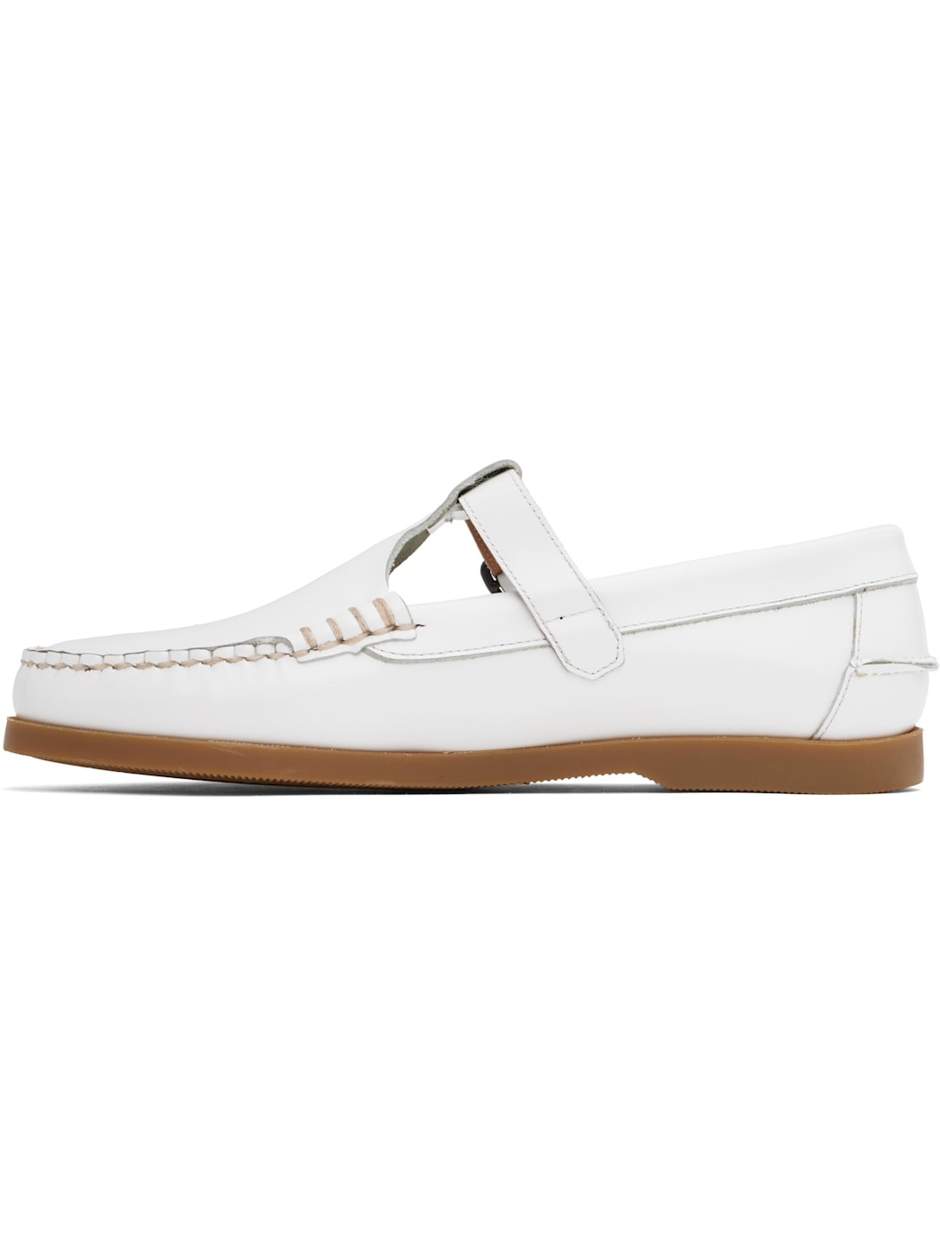 White Alber Nautic Boat Shoes - 3