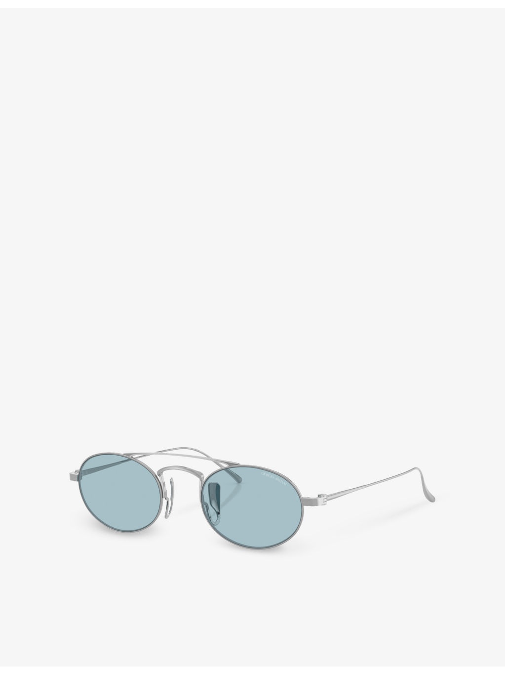 AR6161T Oval-Shape Titanium Sunglasses - 2