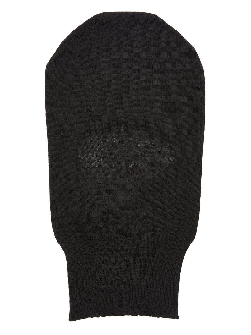 Rick Owens Black Concordians Skull Balaclava outlook