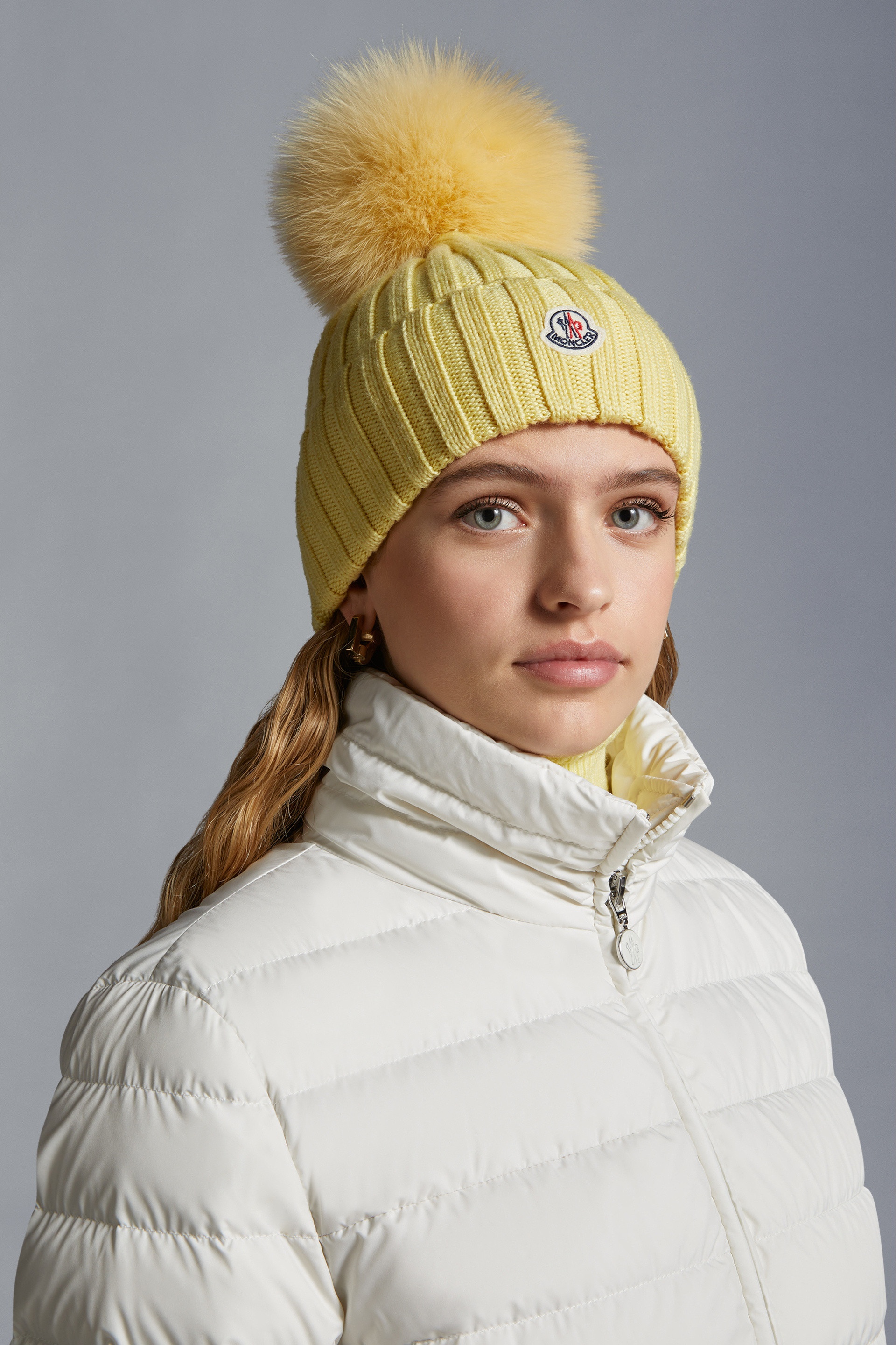 Wool Beanie with Pom Pom - 2