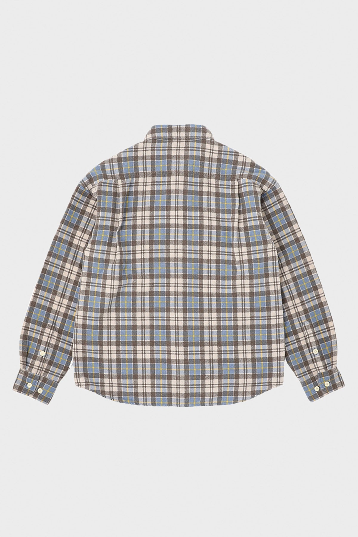 Pioneer Khadi Check L/S - Blue - 2