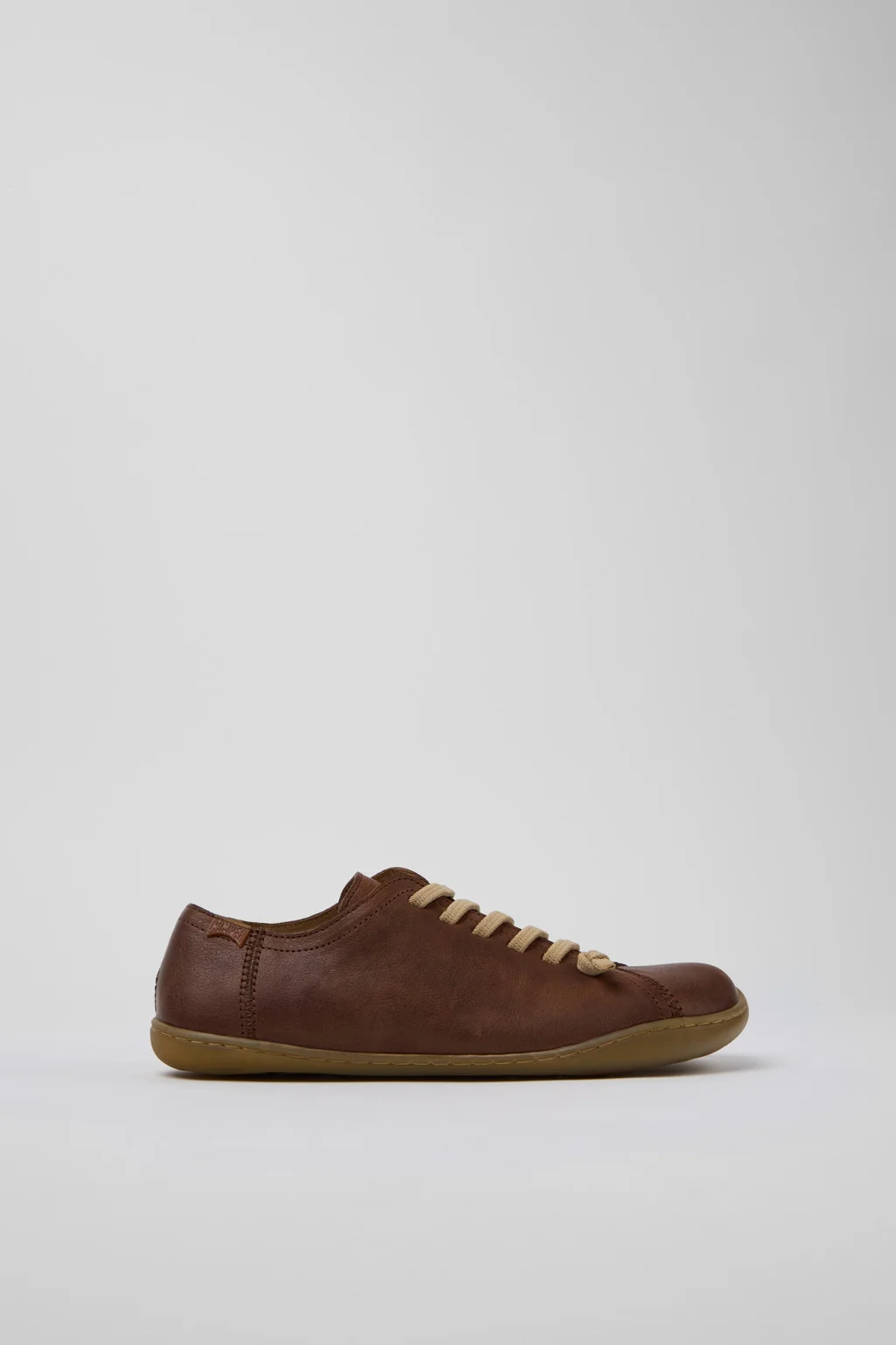 Peu Brown Leather Shoes for Women. - 1