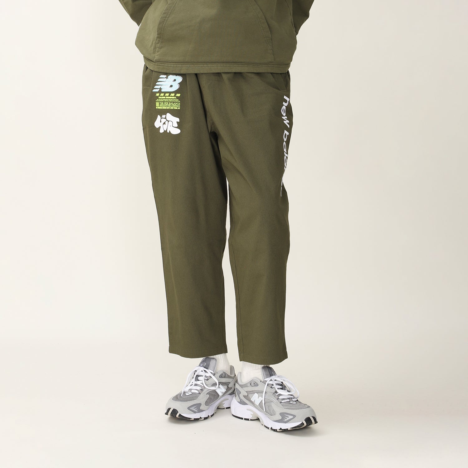 New Balance x Salehe Yurt Pants 'Oak Leaf Green' MP11563-OLG - 3