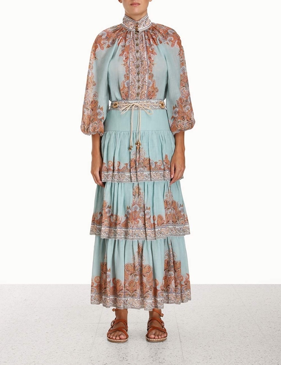DEVI TIERED SKIRT - 2