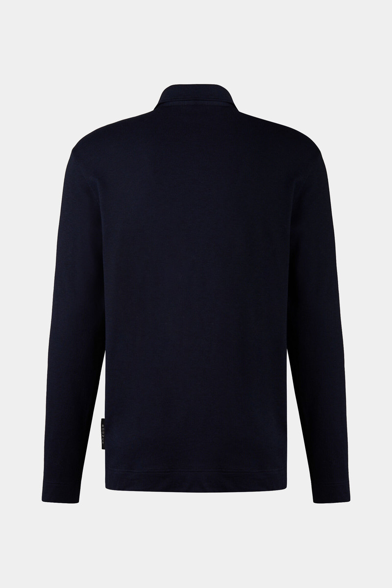 BOGNER Bailey Longsleeve polo shirt in Navy blue outlook