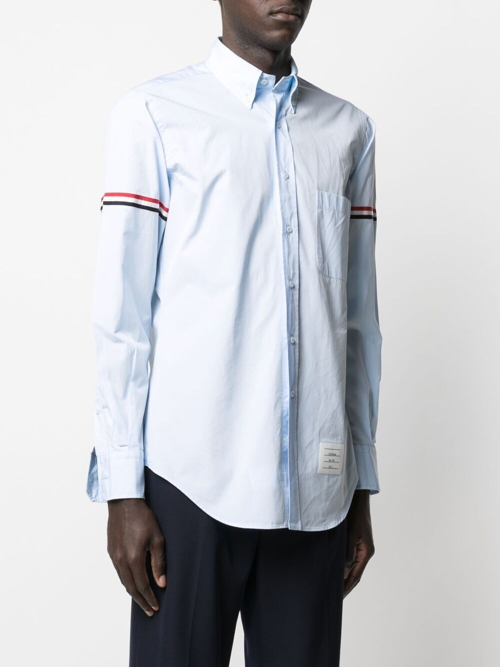RWB-stripe long-sleeve shirt - 3