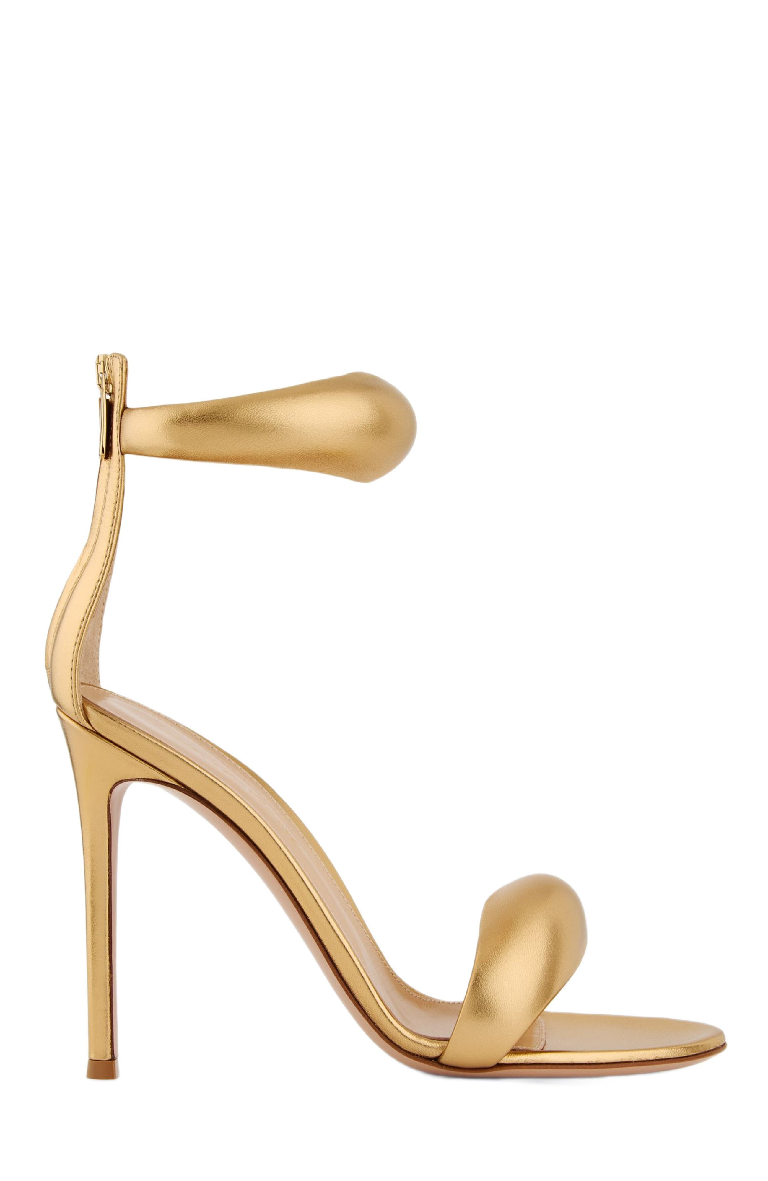 Gianvito Rossi Bijoux Sandals in Gold at Nordstrom - 1