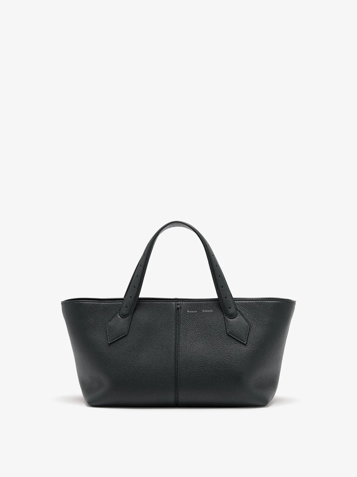 East West Chelsea Tote in Pebbled Calf - 1