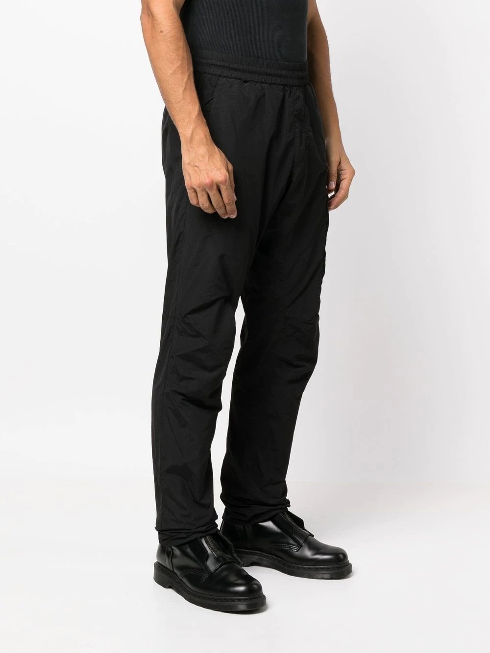 side zip-pocket detail trousers - 3