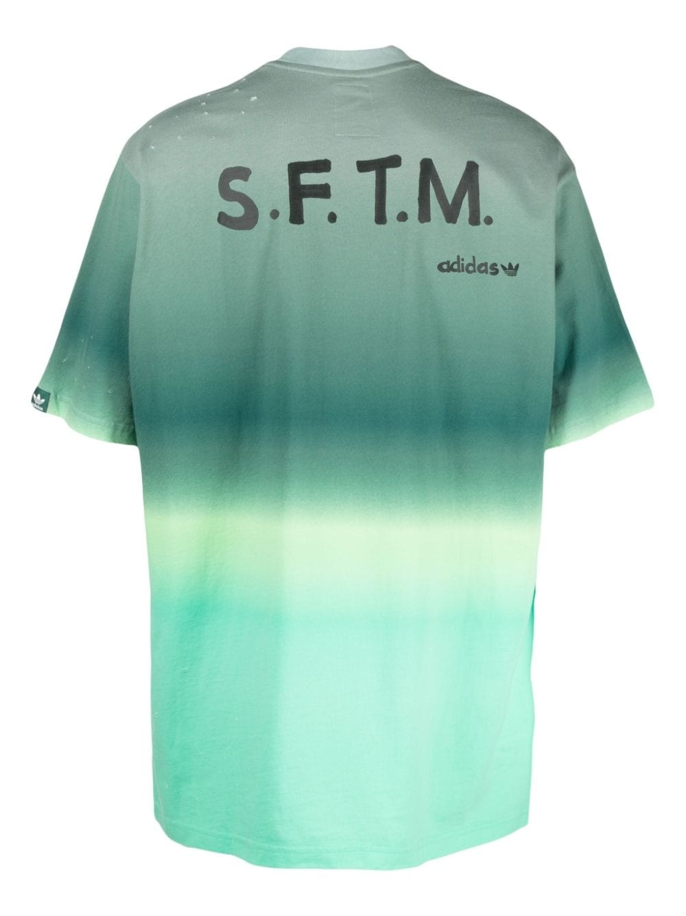 x SFTM gradient-effect T-shirt - 4