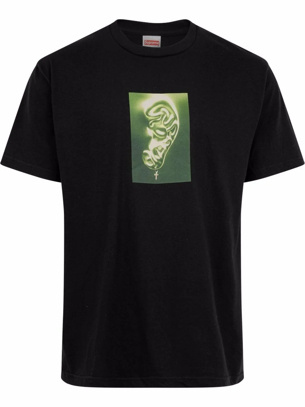 Ear print T-shirt - 1