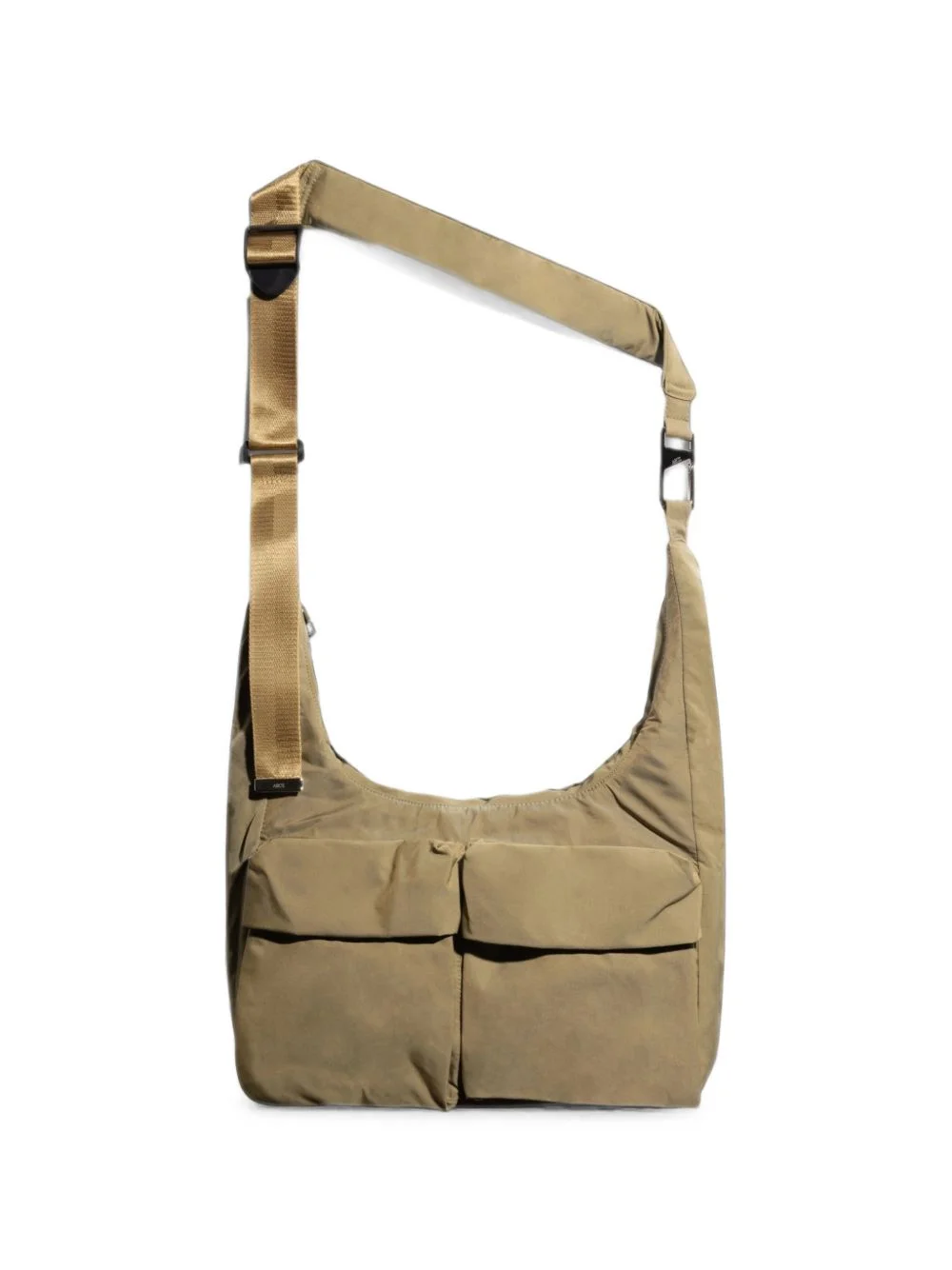 Third pocket-detail messenger bag - 1