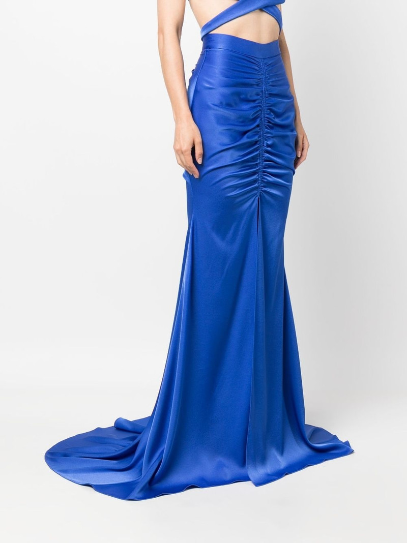 draped train skirt 3