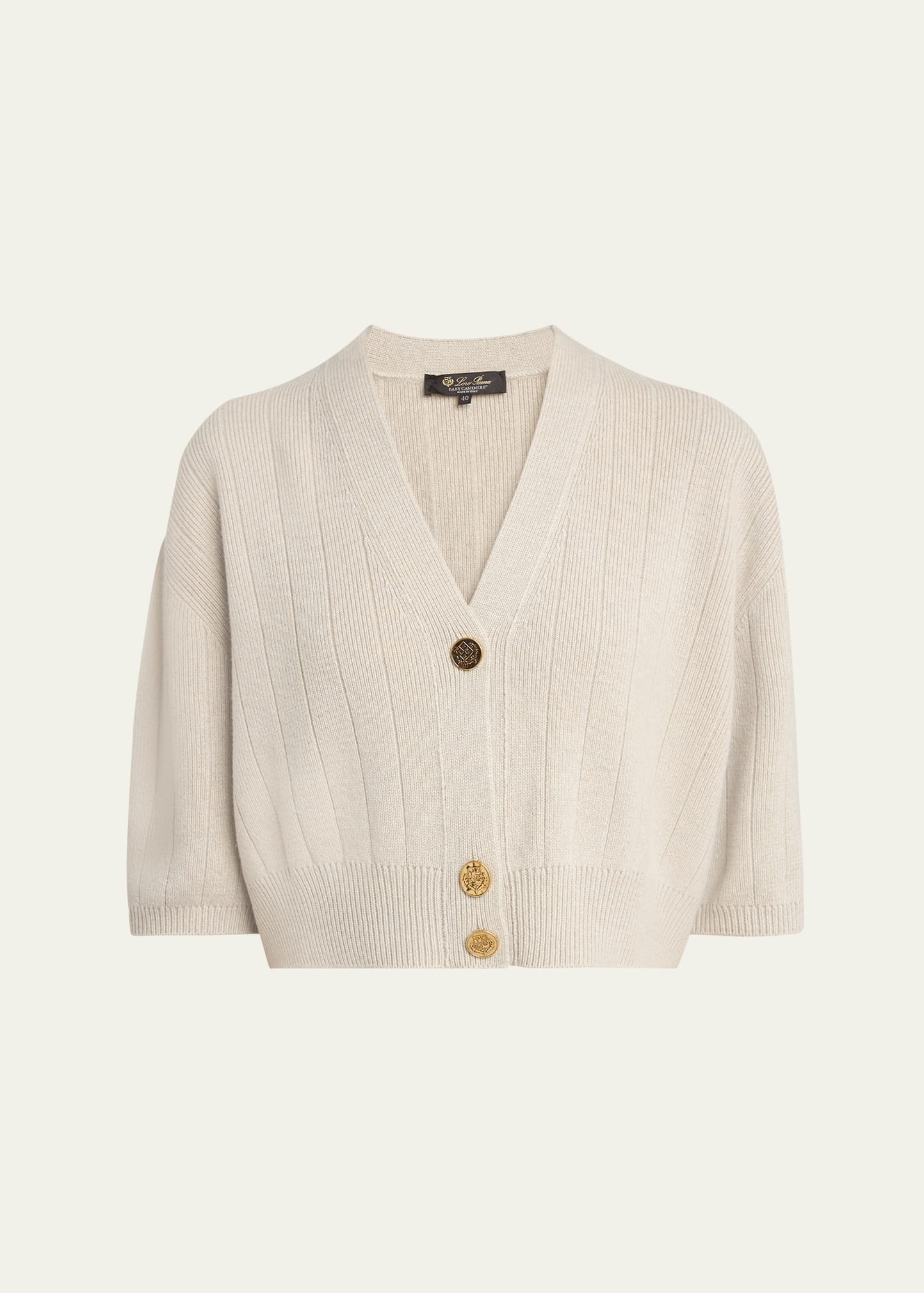 loro piana カーディガン Loro Piana - Deep Blue Front Button Cardigan | Mitchell Stores