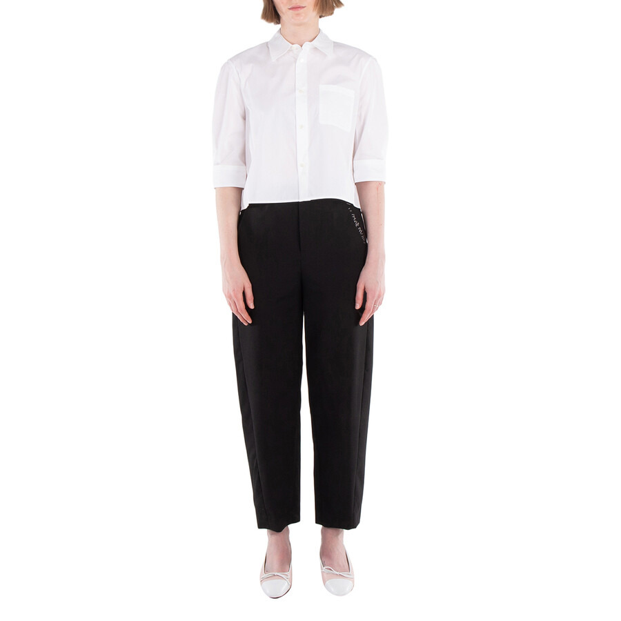 Marni Tropical Straight Wool Trousers - 4