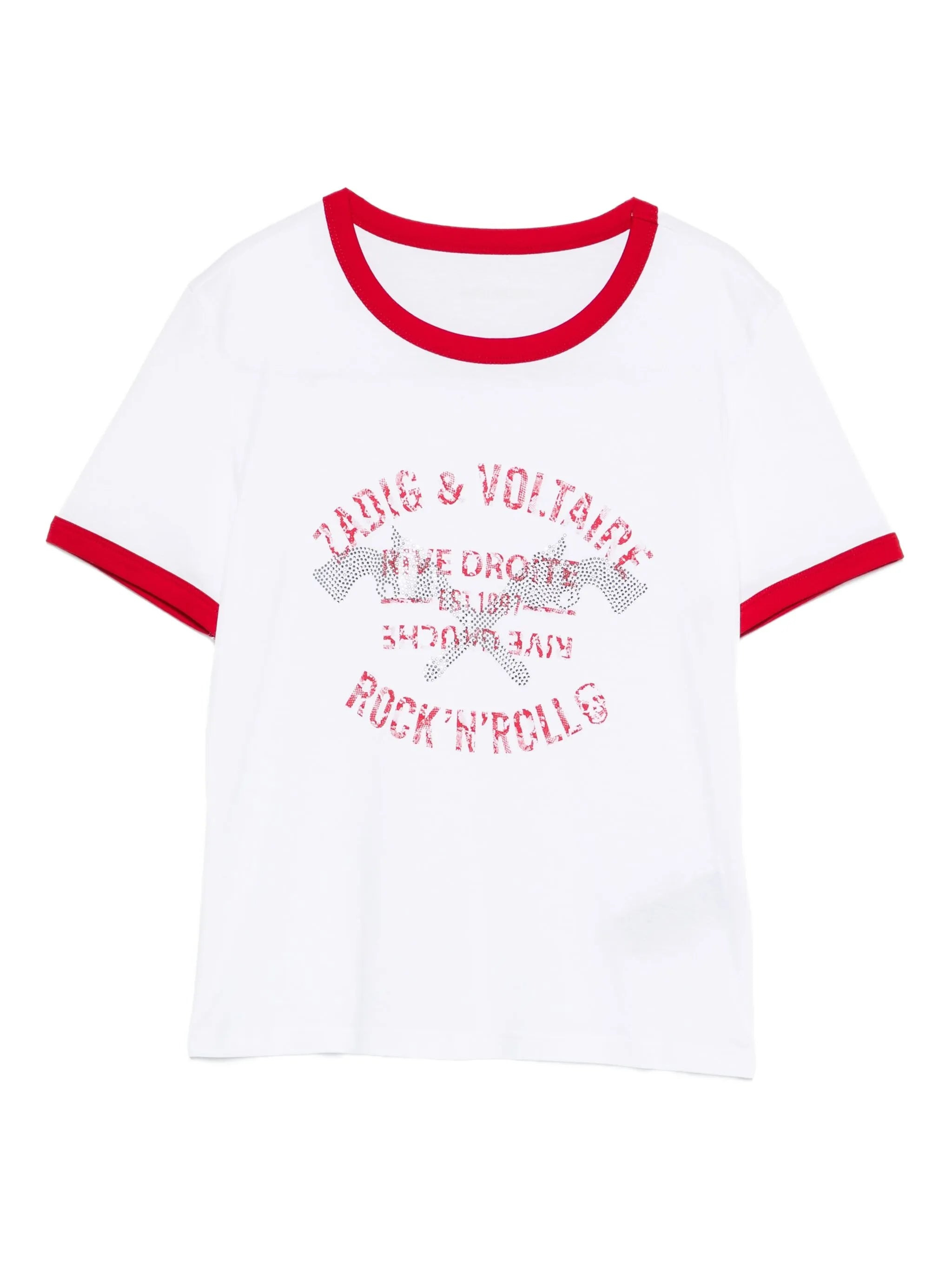 Zadig & Voltaire Rhinestone-embellished T-shirt - 1