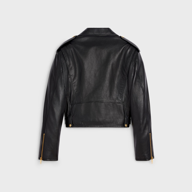 CELINE biker jacket in soft lambskin outlook
