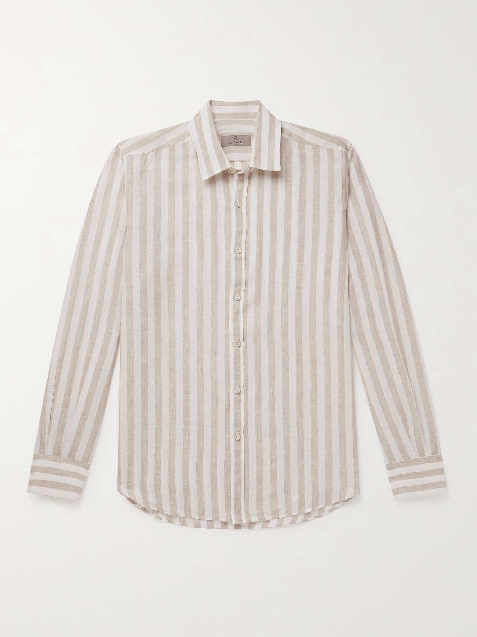 Striped Linen Shirt - 1