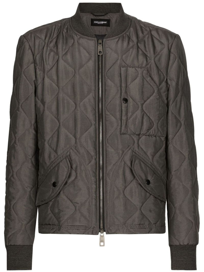 quilted bomber jacket 1