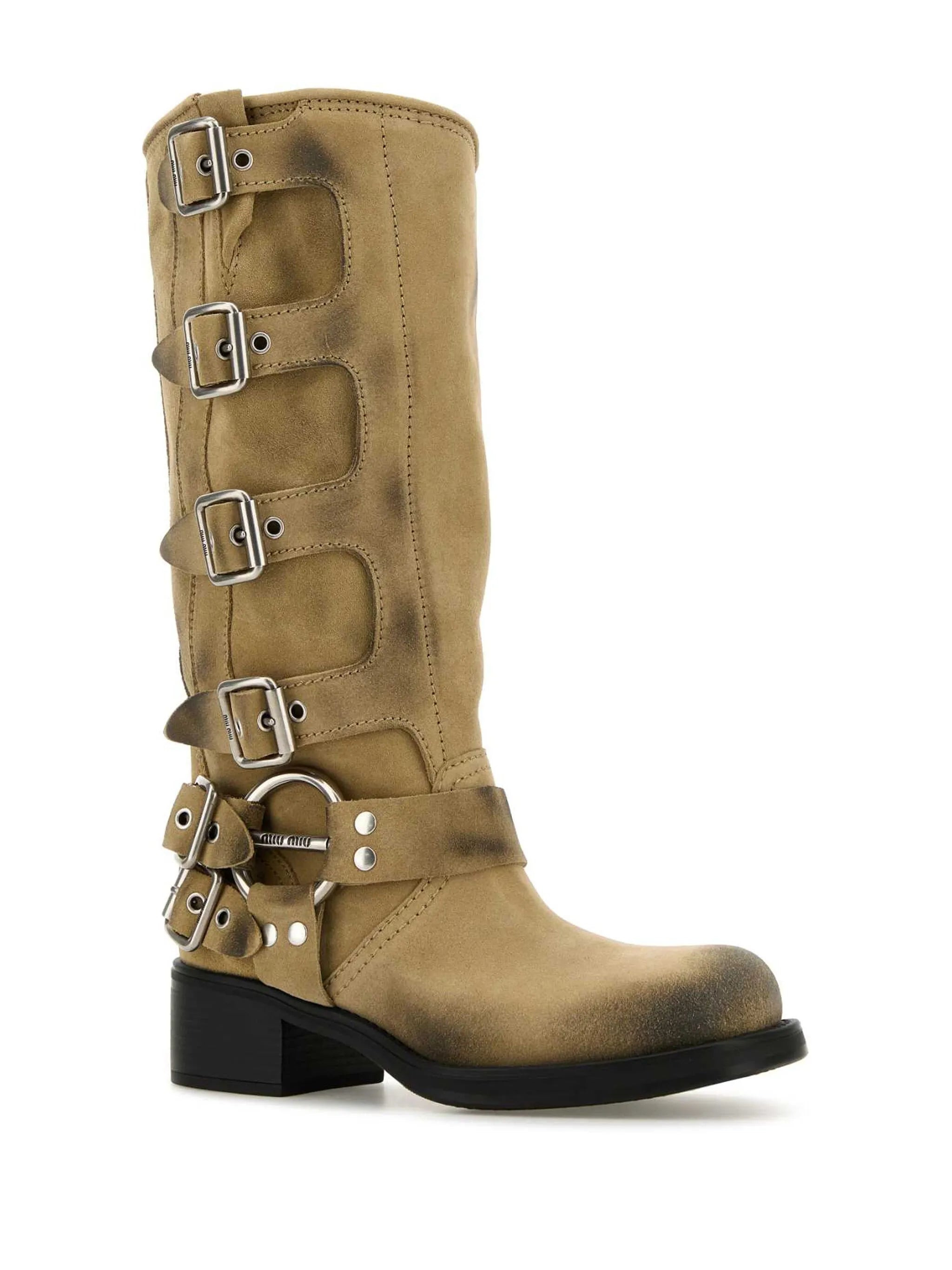 45mm suede boots - 2