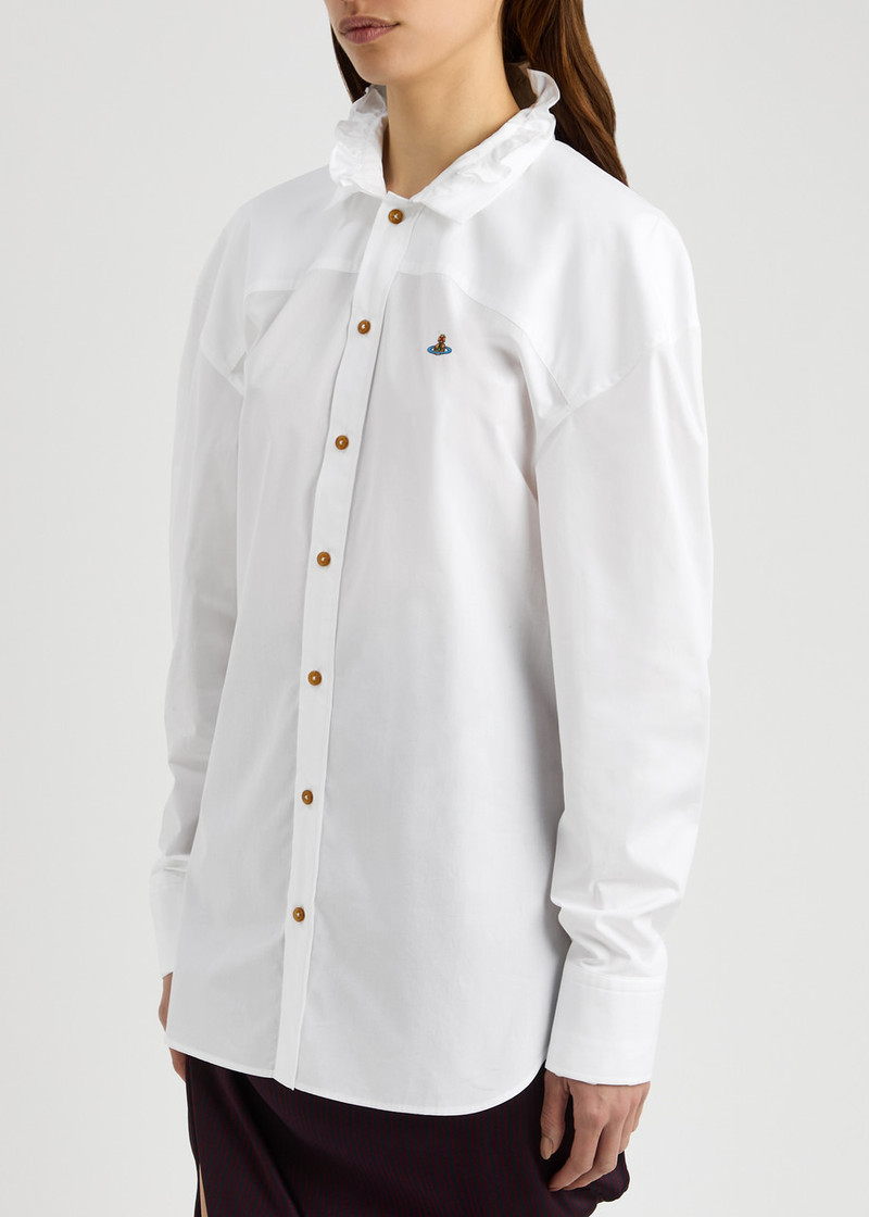 Vivienne Westwood Vivienne Westwood Frilly Football Cotton Shirt outlook