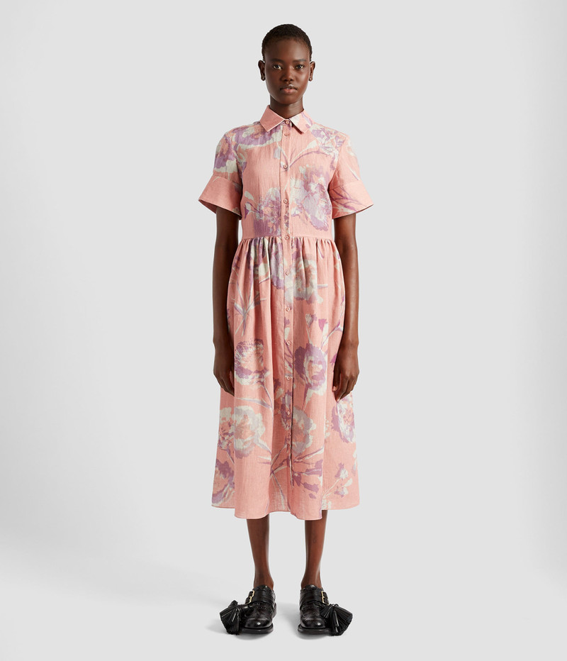 Erdem SHORT SLEEVE SHIRT DRESS outlook